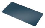 Tappetino da scrivania grande Leitz 80x40 cm - Spessore 2 mm - Antiscivolo - Impermeabile - Colore blu scuro