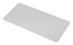 Leitz Tappetino da scrivania grande 80x40 cm - Spessore 2 mm - Antiscivolo - Impermeabile - Colore grigio