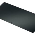 Leitz Tappetino da scrivania grande 80x40 cm - Spessore 2 mm - Antiscivolo - Impermeabile - Colore nero