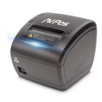 AVPos K90W Stampante termica per biglietti - Velocità 300 mm/s - Segnalatore luminoso e acustico - Taglierina automatica - USB