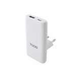 Adattatore da viaggio Tooq - Compatibile con UE