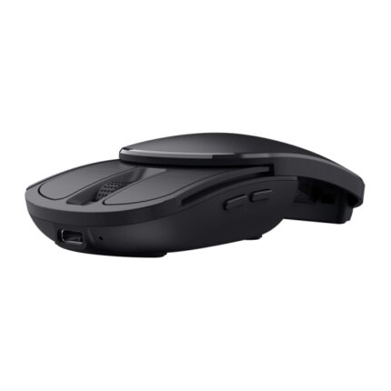 Trust Zylo Mouse wireless pieghevole tascabile - 2400 dpi - 6 pulsanti - Colore nero