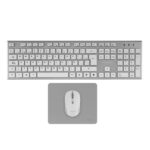 Tacens Zenith Combo Pack Wireless con tastiera completa + mouse e tappetino - Disposizione QWERTY ES - Tasti silenziosi a profilo ribassato - Sensore da 3200 dpi - Connessione Dual Link 2