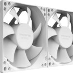 Tacens Anima AF8X2 Confezione da 2 ventole da 80 mm - Cuscinetti Fluxus - Colore bianco