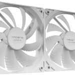 Tacens Anima AF12X2 Confezione da 2 ventole da 120 mm - Cuscinetti Fluxus - Colore bianco