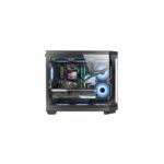 Mars Gaming MC-3TCOREM Minitorre ultracompatta - Supporto MicroATX/Mini-ITX - Triplo vetro temperato - Doppia camera - 5 slot di espansione - 435x287x370 mm - Colore nero