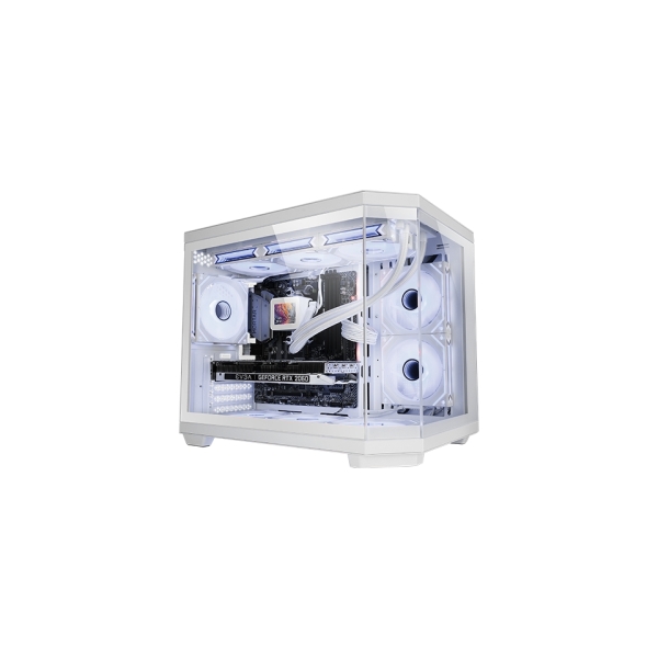 Mars Gaming MC-3TCOREM Minitorre ultracompatta - Supporto MicroATX/Mini-ITX - Triplo vetro temperato - Doppia camera - 5 slot di espansione - 435x287x370 mm - Colore bianco Mars Gaming MC-3TCOREM Minitorre ultracompatta - Supporto MicroATX/Mini-ITX - Triplo vetro temperato - Doppia camera - 5 slot di espansione - 435x287x370 mm - Colore bianco