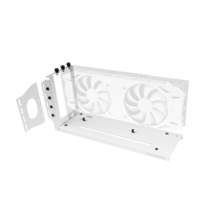 Mars Gaming MCA-GCV Supporto verticale per scheda grafica GPU - Montaggio universale - Base magnetica antiscivolo - Modelli fino a 3 slot - 274