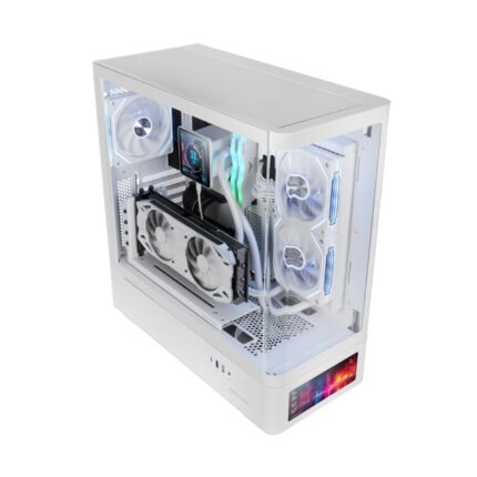 Mars Gaming MC-LCDPRO Case Tower ATX - Schermo IPS da 7