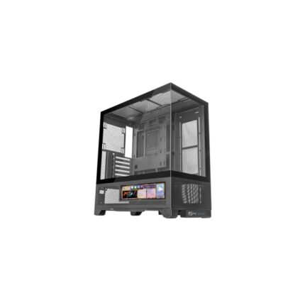 Mars Gaming MC-LCDX Case Tower ATX - Schermo IPS da 9