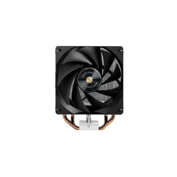 Mars Gaming MCPU-X4 Dissipatore CPU con 230 W di potenza - Ventola PWM da 120 mm - 4 heatpipe HCT - Alette in alluminio - 120 x 68 x 154 mm - Colore nero Mars Gaming MCPU-X4 Dissipatore CPU con 230 W di potenza - Ventola PWM da 120 mm - 4 heatpipe HCT - Alette in alluminio - 120 x 68 x 154 mm - Colore nero