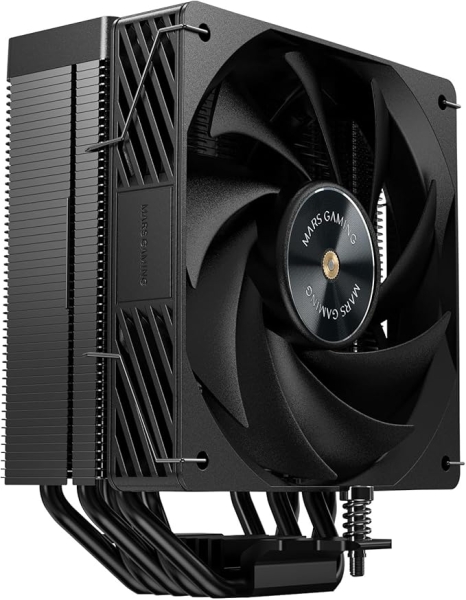 Mars Gaming MCPU-X5 Dissipatore CPU con potenza 280W - Ventola PWM da 120mm - 5 Heatpipe HCT - Prestazioni ultrasilenziose - Colore nero Mars Gaming MCPU-X5 Dissipatore CPU con potenza 280W - Ventola PWM da 120mm - 5 Heatpipe HCT - Prestazioni ultrasilenziose - Colore nero