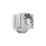 Mars Gaming MCPU-XU6 Dissipatore CPU con potenza 350W - Ventola PWM da 120mm - 6 Heatpipe HCT - Alette in alluminio - Colore bianco