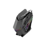 Mars Gaming MC-TITAN Case Tower ATX - Finestre laterali in vetro temperato - Illuminazione ARGB - Hub di illuminazione con telecomando - 7 slot di espansione - Colore nero