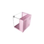 Mars Gaming MC-VISIONM Minitorre ultracompatta - Supporto per raffreddamento a liquido fino a 240 mm - Triplo vetro temperato - Supporto MicroATX/Mini-ITX - 5 slot di espansione - 350x277x329 mm - Colore rosa