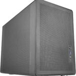 Mars Gaming MC-XPRO Minitorre ultracompatta - Supporto MicroATX/Mini-ITX - Griglia di raffreddamento a 360° - Ventola posteriore da 120 mm - 4 slot di espansione - 392x196x289 mm - Colore nero