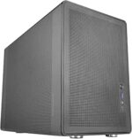 Mars Gaming MC-XPRO Minitorre ultracompatta - Supporto MicroATX/Mini-ITX - Griglia di raffreddamento a 360° - Ventola posteriore da 120 mm - 4 slot di espansione - 392x196x289 mm - Colore nero