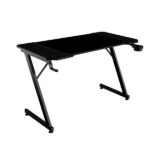 Mars Gaming MGD-X120 Tavolo da gioco - Supporti per cuffie e bevande - Tappetino XXL - Struttura in acciaio - 120x60x1