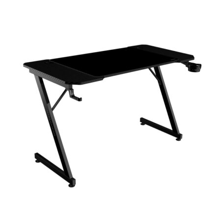 Mars Gaming MGD-X120 Tavolo da gioco - Supporti per cuffie e bevande - Tappetino XXL - Struttura in acciaio - 120x60x1