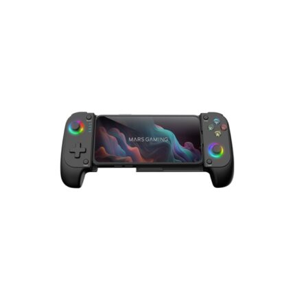 Mars Gaming MGPX Gamepad Bluetooth multipiattaforma - Multifunzionale 2 in 1 - Supporta smartphone fino a 6