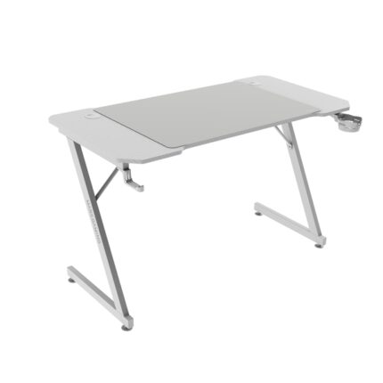Mars Gaming MGD-X120 Tavolo da gaming - Supporti per cuffie e bevande - Tappetino XXL - Struttura in acciaio - 120x60x1