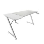 Mars Gaming MGD-X140 Tavolo da gioco - Supporti per cuffie e bevande - Tappetino XXL - Struttura in acciaio - 140x60x1