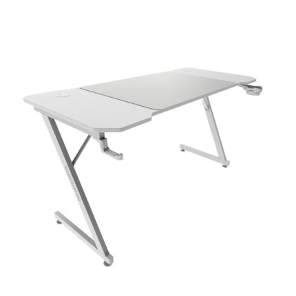 Mars Gaming MGD-X140 Tavolo da gioco - Supporti per cuffie e bevande - Tappetino XXL - Struttura in acciaio - 140x60x1