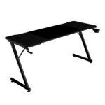 Mars Gaming MGD-X160 Tavolo da gioco - Supporti per cuffie e bevande - Tappetino XXL - Struttura in acciaio - 160x60x1