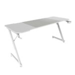 Mars Gaming MGD-X160 Tavolo da gaming - Supporti per cuffie e bevande - Tappetino XXL - Struttura in acciaio - 160x60x1