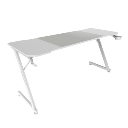 Mars Gaming MGD-X160 Tavolo da gaming - Supporti per cuffie e bevande - Tappetino XXL - Struttura in acciaio - 160x60x1