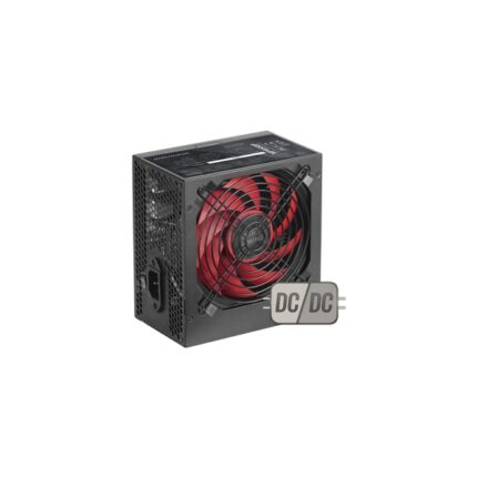 Mars Gaming MPIII550P Alimentatore ATX da 550 W - Ventola da 12 cm - Silenzioso con tecnologia AI-RPM - 14 dB - Colore nero