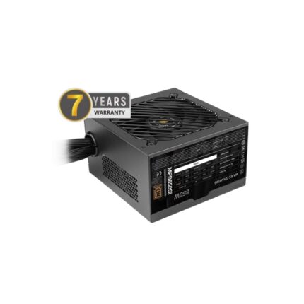 Mars Gaming MPB850SI Alimentatore ATX da 850 W - 80 Plus Bronze - Ventola da 12 cm - 12 dB - 150 x 145 x 85 mm - Colore nero