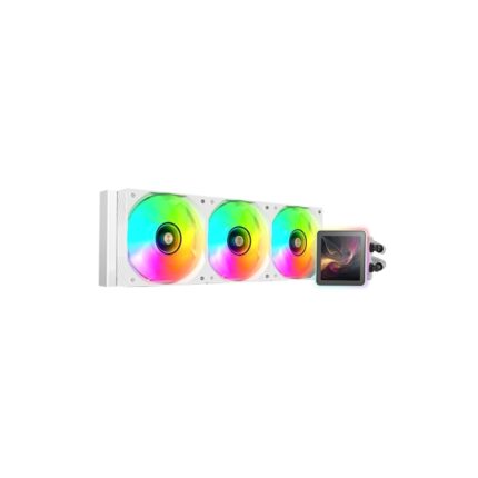 Mars Gaming ML-VISIONPRO360 Kit di raffreddamento a liquido - Potenza 600 W - Illuminazione ARGB - Pompa Opti-Chamber - Colore bianco