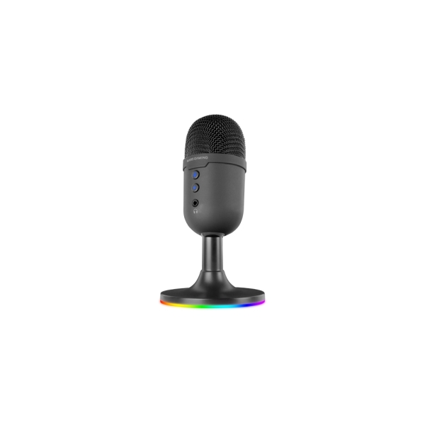 Mars Gaming MMIC-CX Microfono da gioco - Cancellazione del rumore ENC - USB Plug and Play - Condensatore cardioide professionale - Inclinazione regolabile - Illuminazione ARGB tattile - 90x90x165mm - Colore nero Mars Gaming MMIC-CX Microfono da gioco - Cancellazione del rumore ENC - USB Plug and Play - Condensatore cardioide professionale - Inclinazione regolabile - Illuminazione ARGB tattile - 90x90x165mm - Colore nero