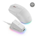 Mars Gaming MM-T3 Mouse wireless ultraleggero - 14400 dpi - Bluetooth 5.0 - Rf 2