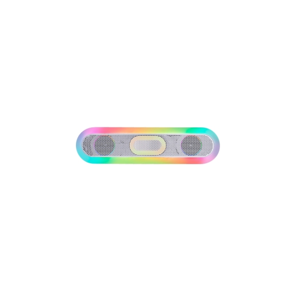 Mars Gaming MSB-ORB Altoparlante Bluetooth da 20 W - Luci RGB a 360 gradi - Batteria da 2400 mAh - Controllo del volume - Portata fino a 10 m - Colore bianco Mars Gaming MSB-ORB Altoparlante Bluetooth da 20 W - Luci RGB a 360 gradi - Batteria da 2400 mAh - Controllo del volume - Portata fino a 10 m - Colore bianco