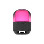 Mars Gaming MS-FLOW Altoparlante Bluetooth da 15 W - Luci RGB a 360 gradi - Batteria da 2000 mAh - Compatto - Portata fino a 10 m - Colore nero