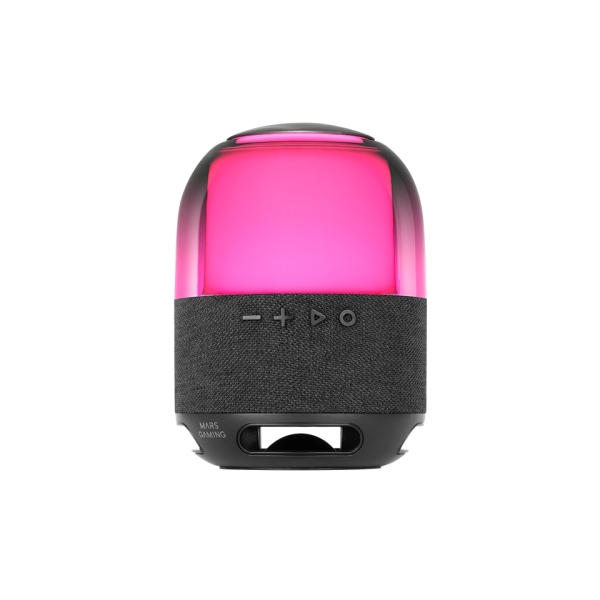 Mars Gaming MS-FLOW Altoparlante Bluetooth da 15 W - Luci RGB a 360 gradi - Batteria da 2000 mAh - Compatto - Portata fino a 10 m - Colore nero Mars Gaming MS-FLOW Altoparlante Bluetooth da 15 W - Luci RGB a 360 gradi - Batteria da 2000 mAh - Compatto - Portata fino a 10 m - Colore nero