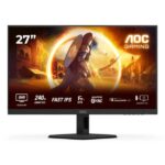 AOC Q27G4ZR Monitor 27" FastIPS QHD 240Hz/260Hz HDR400 - Risposta 1ms - Regolabile in altezza