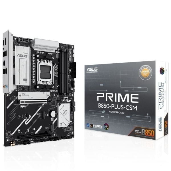 Asus Prime B850-Plus-CSM Scheda madre AM5 - 4x DDR5 Asus Prime B850-Plus-CSM Scheda madre AM5 - 4x DDR5