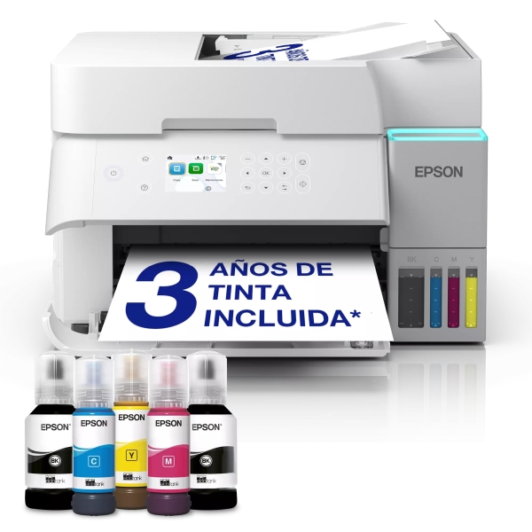 Epson EcoTank ET-3956 Stampante multifunzione a colori duplex WiFi 35 ppm - ADF da 30 fogli Epson EcoTank ET-3956 Stampante multifunzione a colori duplex WiFi 35 ppm - ADF da 30 fogli