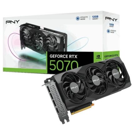 PNY GeForce RTX 5070 OC Scheda grafica 12 GB GDDR7 overcloccata
