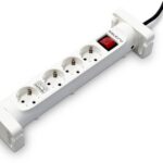 Salicru Regolatore SPS SAFE 4S Protezioni elettriche attive di ultima generazione - 4 prese Schuko - Colore bianco