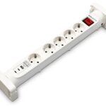Salicru Regleta SPS SAFE 5S+ Protezioni elettriche attive di ultima generazione - 5 prese Schuko - 1xUSB-A