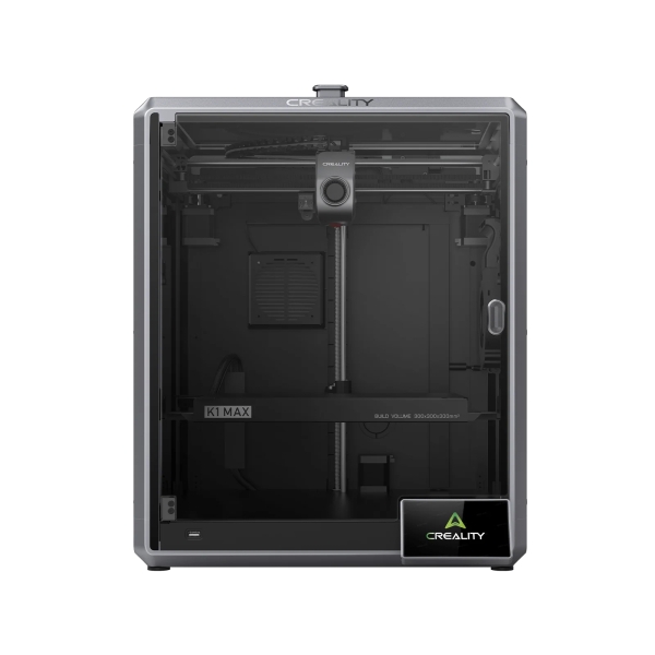 Creality K1 MAX Stampante 3D chiusa - Volume 30x30x30 cm - Stampa ad alta velocità di 600 mm/s - Lidar e telecamera intelligente AI - Flusso di 32 mm³/s e raffreddamento doppio - USB Creality K1 MAX Stampante 3D chiusa - Volume 30x30x30 cm - Stampa ad alta velocità di 600 mm/s - Lidar e telecamera intelligente AI - Flusso di 32 mm³/s e raffreddamento doppio - USB