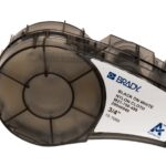 Brady M21-750-499 Nastro per etichette originale in nylon - Testo nero su sfondo bianco - Larghezza 19