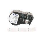 Brady M4-91-427 Nastro per etichette originale in vinile autolaminante - Testo nero su sfondo bianco - Larghezza 25