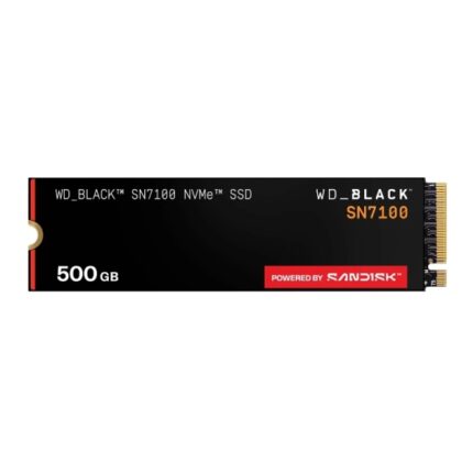WD Black SN7100 Disco rigido solido SSD 500 GB M2 PCI Express 4.0 NVMe Gen4