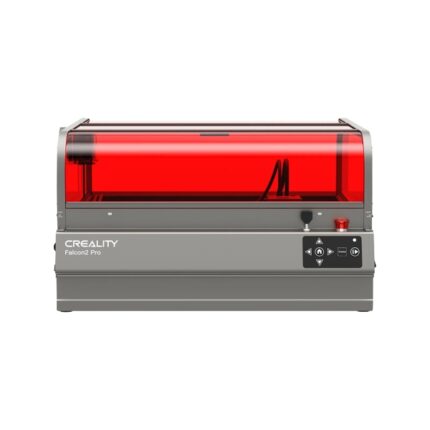 Creality Falcon 2 Pro 22W Incisore e taglierina laser 22W chiusa - Laser di classe 1 (FDA) - Area di lavoro 400x415mm - Taglio su più materiali - Design visivo a 360°