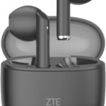 ZTE Buds 2 Auricolari True Wireless - Bluetooth 5.3 - 25 ore di autonomia - Resistenza IPX4 - Colore nero